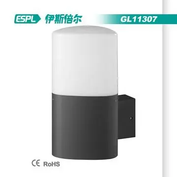 Outdoor post lights Die-casting Aluminium dark gray body LED