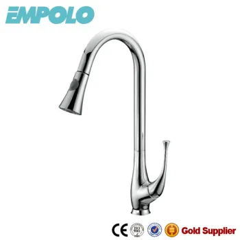 Modern Kitchen Faucets With Stainless Steel Hose Good Quality KM4002