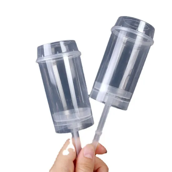 Plastic Clear Round Cake Holder with Lid - Wholesale Ice Cream Shooter Cake Container