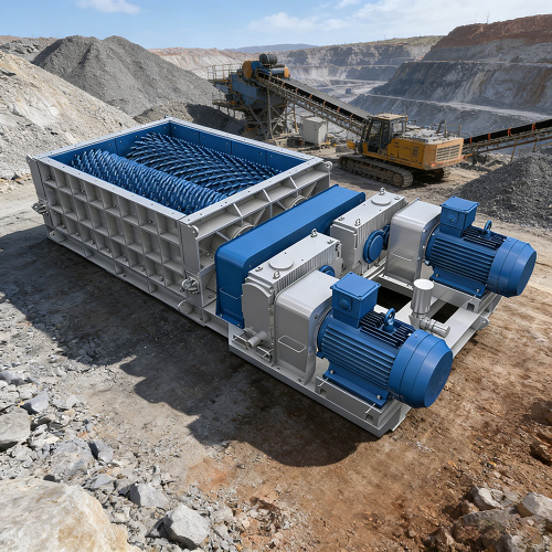 Double Roll Crusher Berkapasitas Tinggi: Peralatan Inti untuk Pengolahan Mineral di Pertambangan