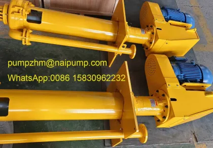 vertical electric drive slurry pumps