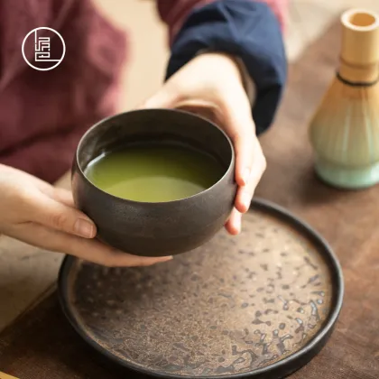 Song Dynasty Matcha Tea Set with Whisk and Brush
