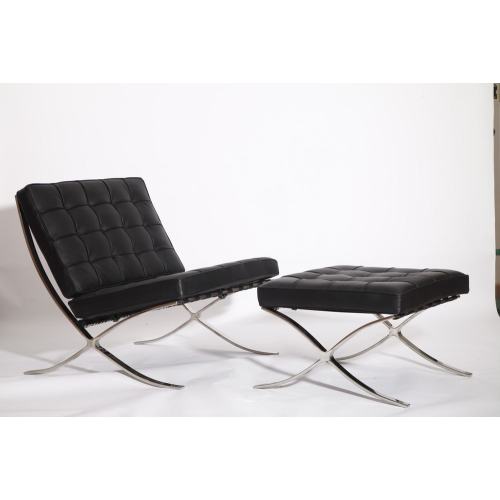 Midcentury Modern Classic Design Barcelona Chair