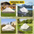 Outerlead 6M Canvas Bell Tent Yurt w/Stove Jack