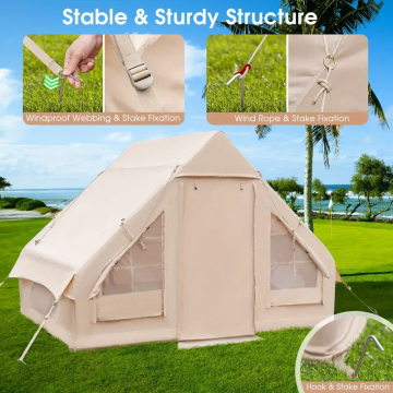 Inflatable Tent for 4 to 8 People – Air Setup Tent