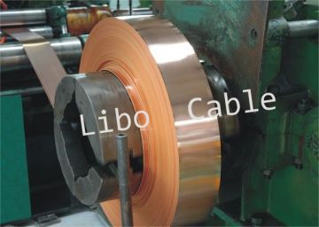 Oxygen Free Copper Foil For Rf Cable, Leaky Feeder Cable Copper Strips With High Copper Purity