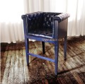 (CL-4401) Antique Hotel Restaurant Furniture Leather Wooden High Bar Chair