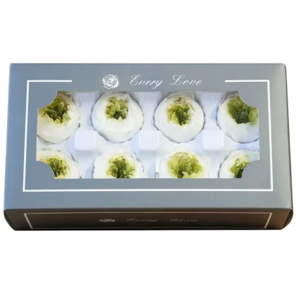 Wholesale Natural Preserved David Austin Roses 4-5cm Diameter Two-Tone Preserved Flowers at Reasonable Prices