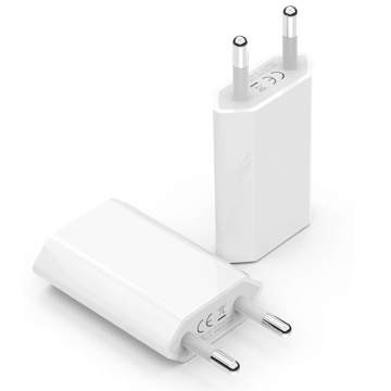 5W 5V1A EU Plug USB AC Charger Adapter for iPhone 8/7/6/6S/5/5S/4/4S Plus