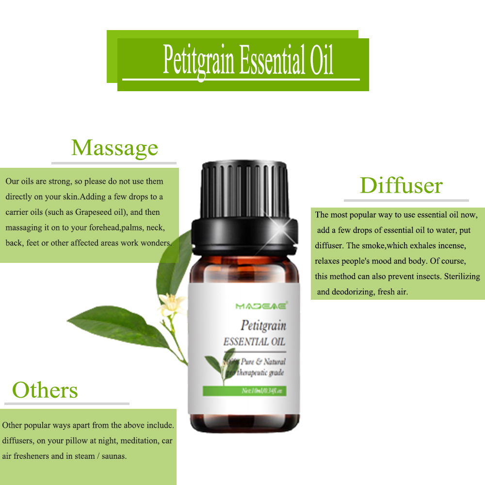 Organic Petitgtrain Essential Oil Water Soluble For Skincare
