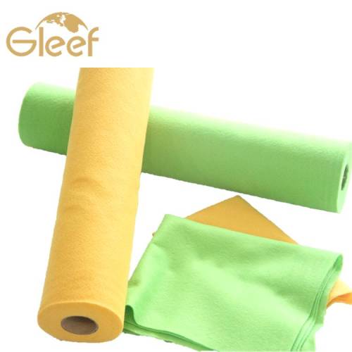 Eco-Friendly Felt Roll green polyester Christmas felt Manufactory