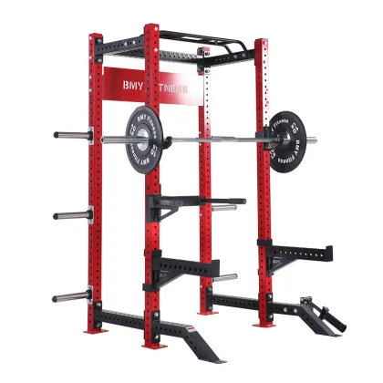 Gym Equipment Power Rack With Lat Pull Down