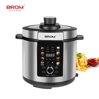6L Electric Pressure Cooker: Multi-Pressure Rice Cooker