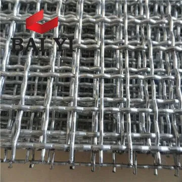 Low Carbon Steel Crimped Wire Mesh Sheet