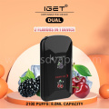 IGET Dual 2100 puffs Double flavor vaping