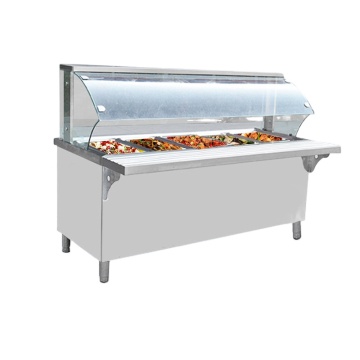 Electric Stainless Steel Bain Marie Food Warmer Cabinet for Catering
