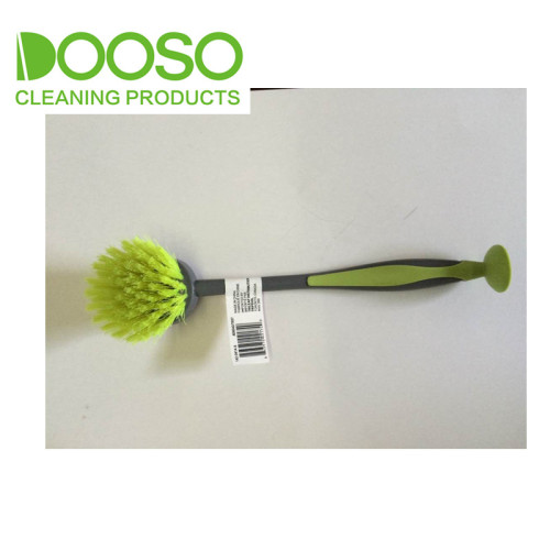 Quick Scrub and Shine With Suction Cup Brush