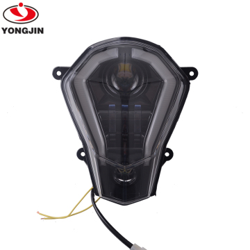 YongJin LED Headlight Front Lamp Assembly with Hi-low Beam DRL for KTM Duke