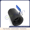 Wide threaded ball valve WCB