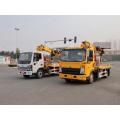 4X2 DongFeng 5 ton telescopic Boom Cranes Truck