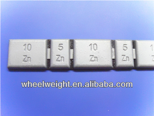 zn stick on/adhesive wheel weight