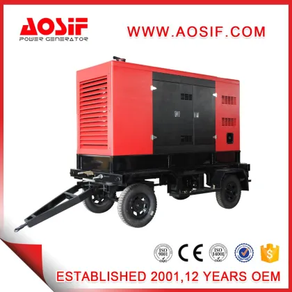 Doosan mobile electric generator 220v dynamo