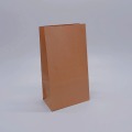 Bolsa de papel Kraft de regalo de comida personalizable