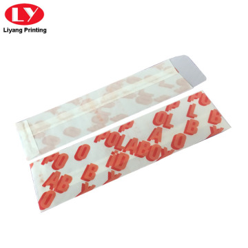 Color Printing Greaseproof paper Transparent Clear Envelope
