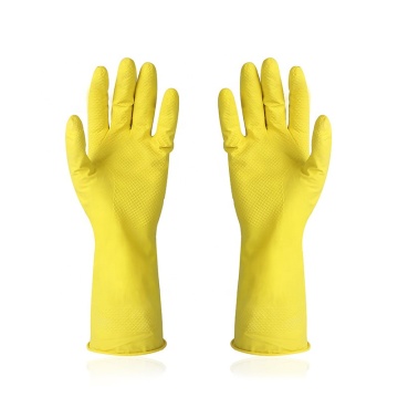 Latex Rubber Kitchen Dish washing Household Cleaning gloves