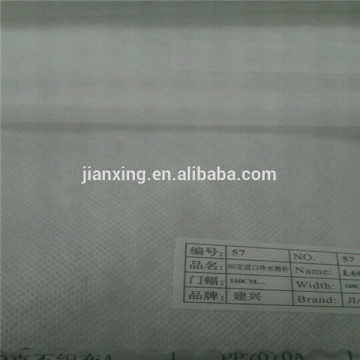 Cold water soluble interlining soluble film
