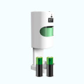 Personal Disinfection Gel Dispenser with Temperature Reader