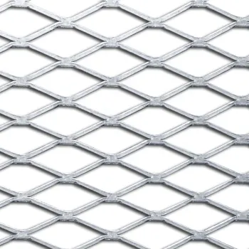 Expandable Sheet Metal Diamond Mesh - Rhombus Mesh Gratings