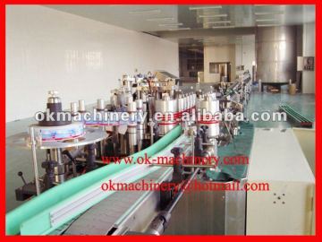OPP Hot melt glue labeling machine