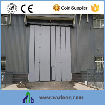 China Supplier Industrial Electric Sliding Folding Door