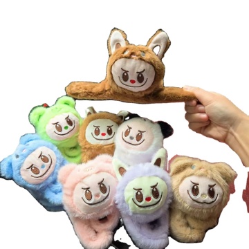 Factory Wholesale Cute Labubu Plush Bracelet for Kids