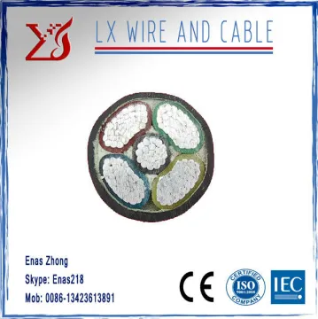Al/XLPE/PVC Power Cable 0.6/1kV