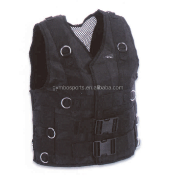 Velvet Cloth Padded Workout Attachable Vest With Foam
