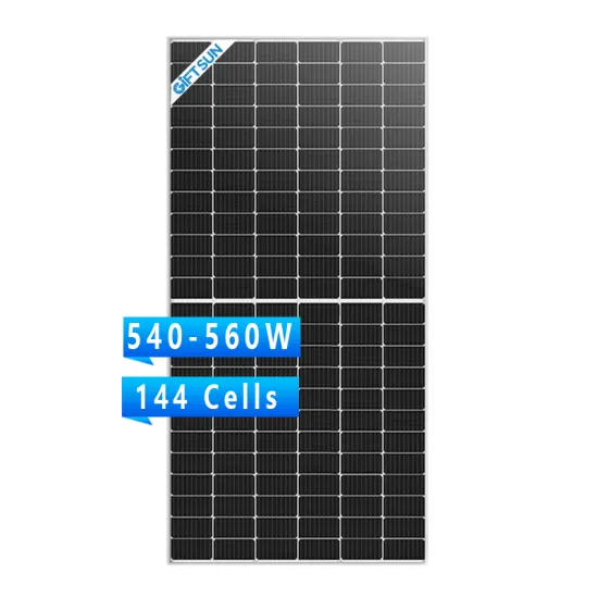 High Quality 182mm Half Cut Solar PV Modules 540W-560W Mono Solar Panels