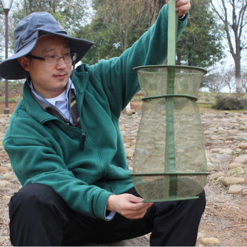 Portable Folding Fishing Net Shrimp Fishing Tackle Nets 43cm/16.9in Fishing Net