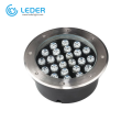 LEDER Discount RGB 24W LED Bodeneinbauleuchte