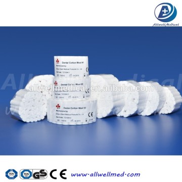 Disposable soft roll cotton dental