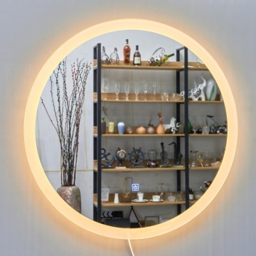 Factory Wholesale Touch Screen Mirror LED Bathroom Mirror with Three Color Light