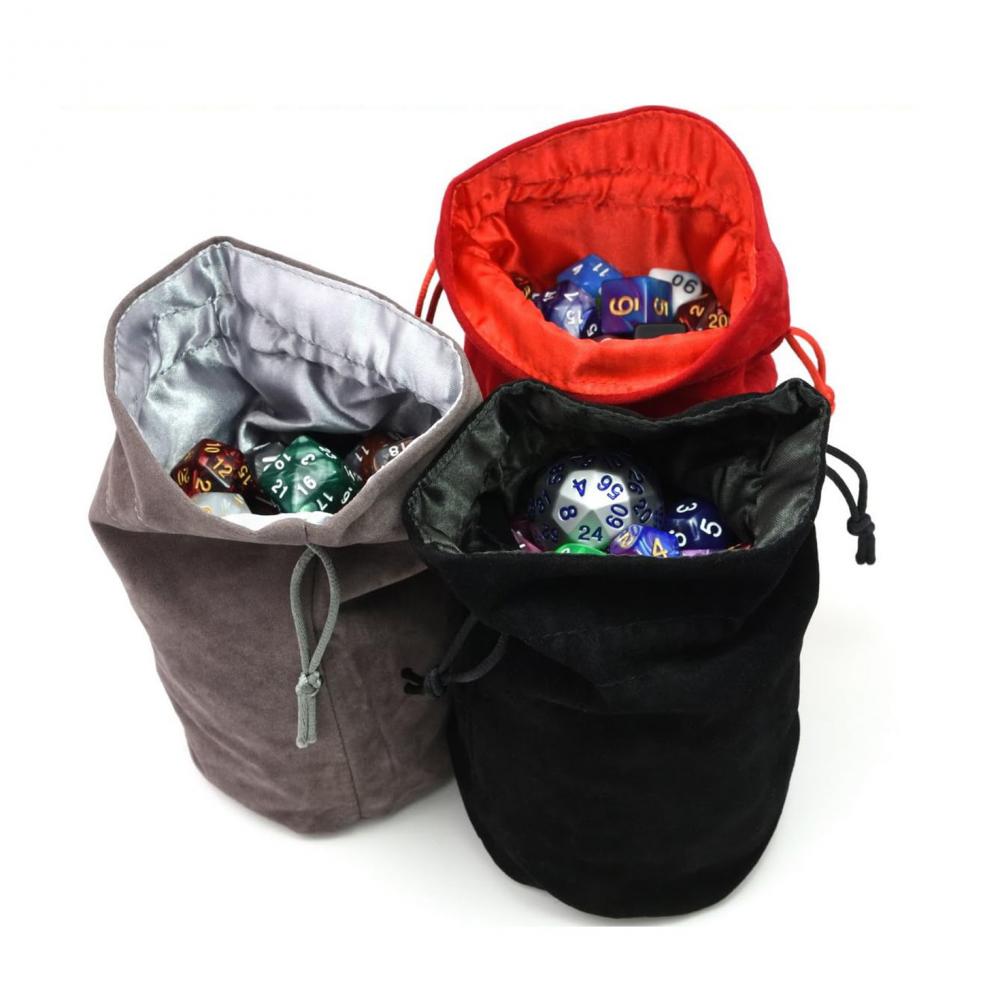 Standing Cotton Fabric Dice Bag 1