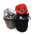 High Quality Round Bottom Drawstring Dice Bag