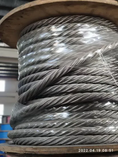 stainless steel aircraft cable wire rope 7x19 304