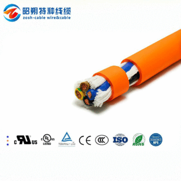 PVC sheathed (drag chain specific) servo motor cable