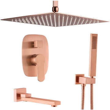 Wall Mounted Bathroom Shower Faucet Set