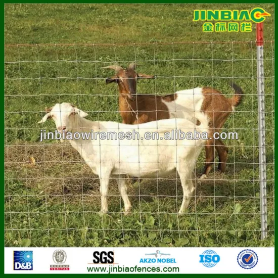 2015 hot sale galvanized cattle field fence