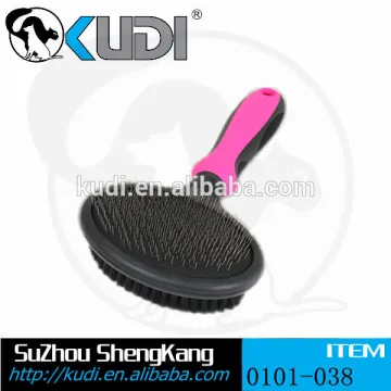 New style elastic double sides pet slicker brush