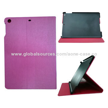 Leather Case for iPad 2/3, with Stand Function, Various Colors are Available